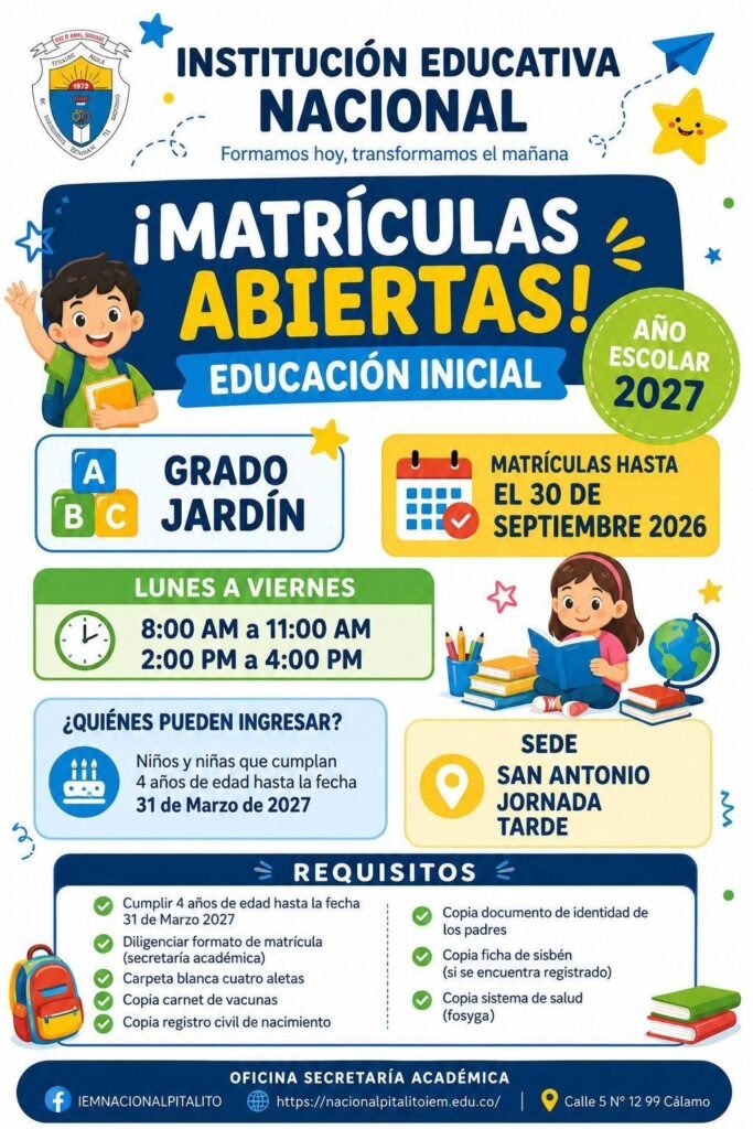 cupos jardin